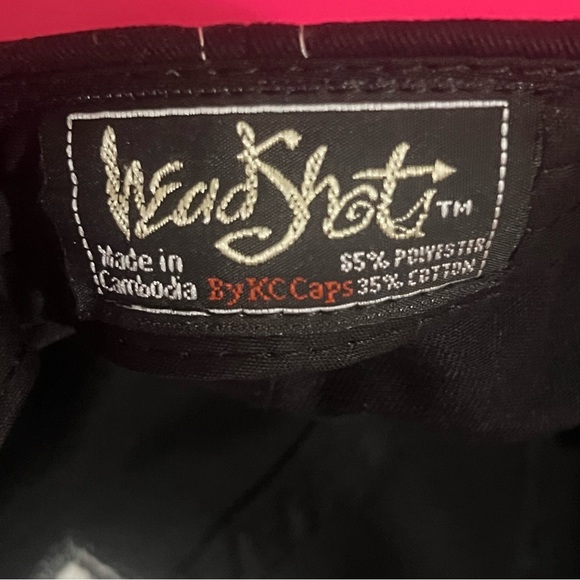 BACARDI Silver Low Carb Black Cherry Hat Cap Adjustable NWT - Picture 3 of 4